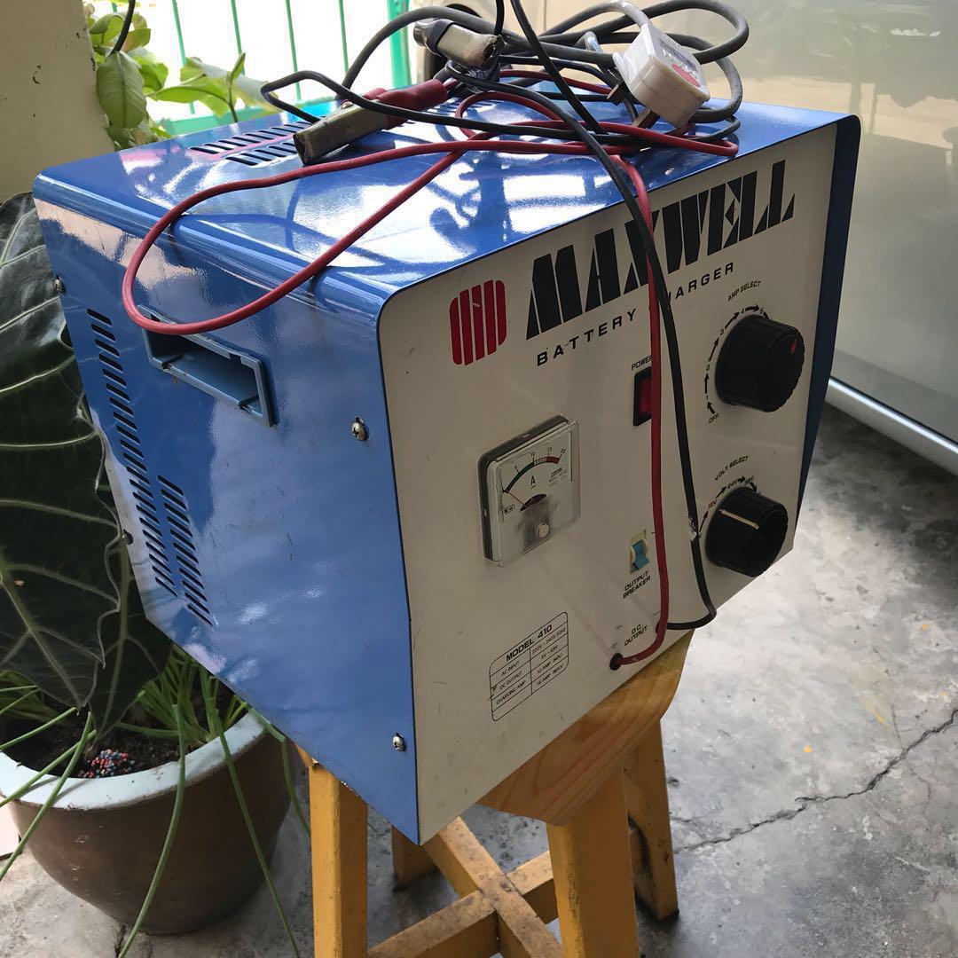 Maxwell Car Battery Charger, Auto Accessories on Carousell