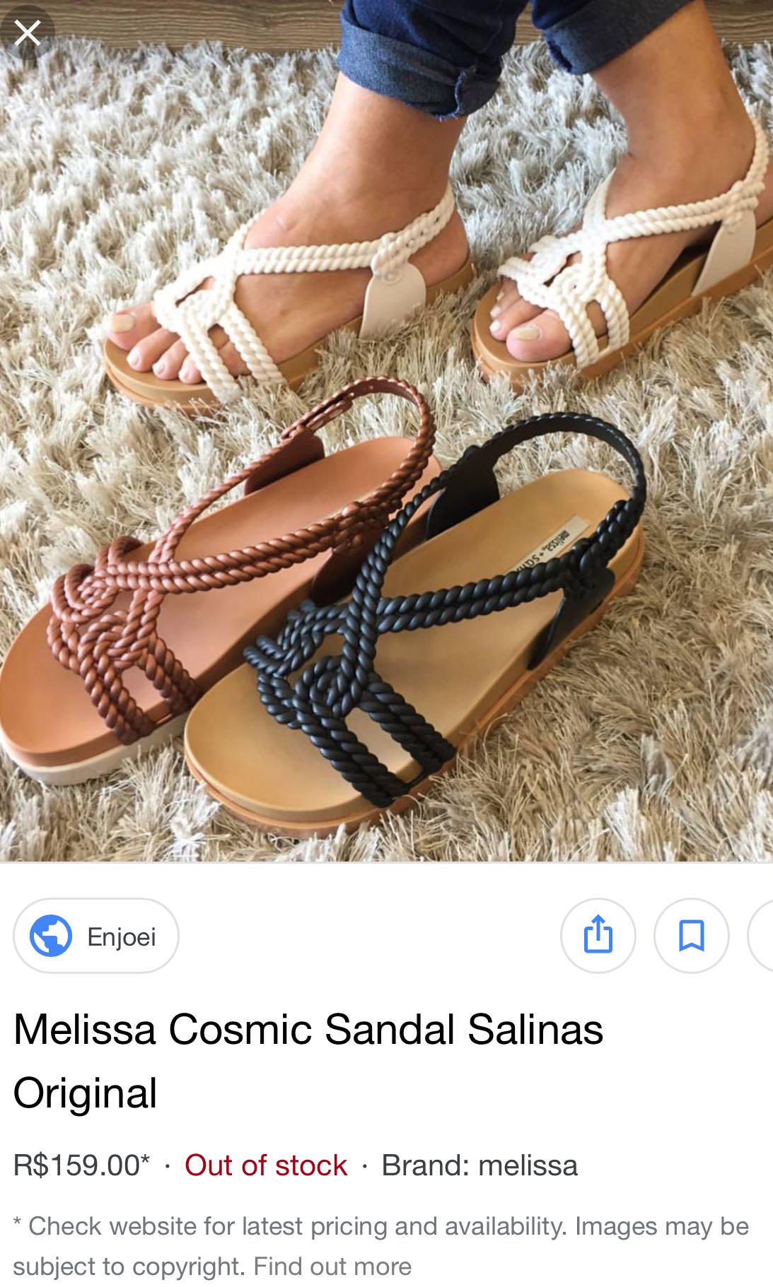 Melissa cosmic on sale salinas sandal