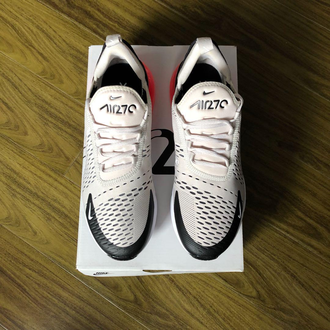 Nike Air Max 270 Light Bone Hot Punch
