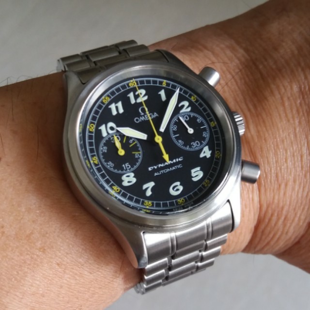 omega dynamic chronograph for sale
