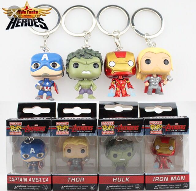 avengers pop keychain