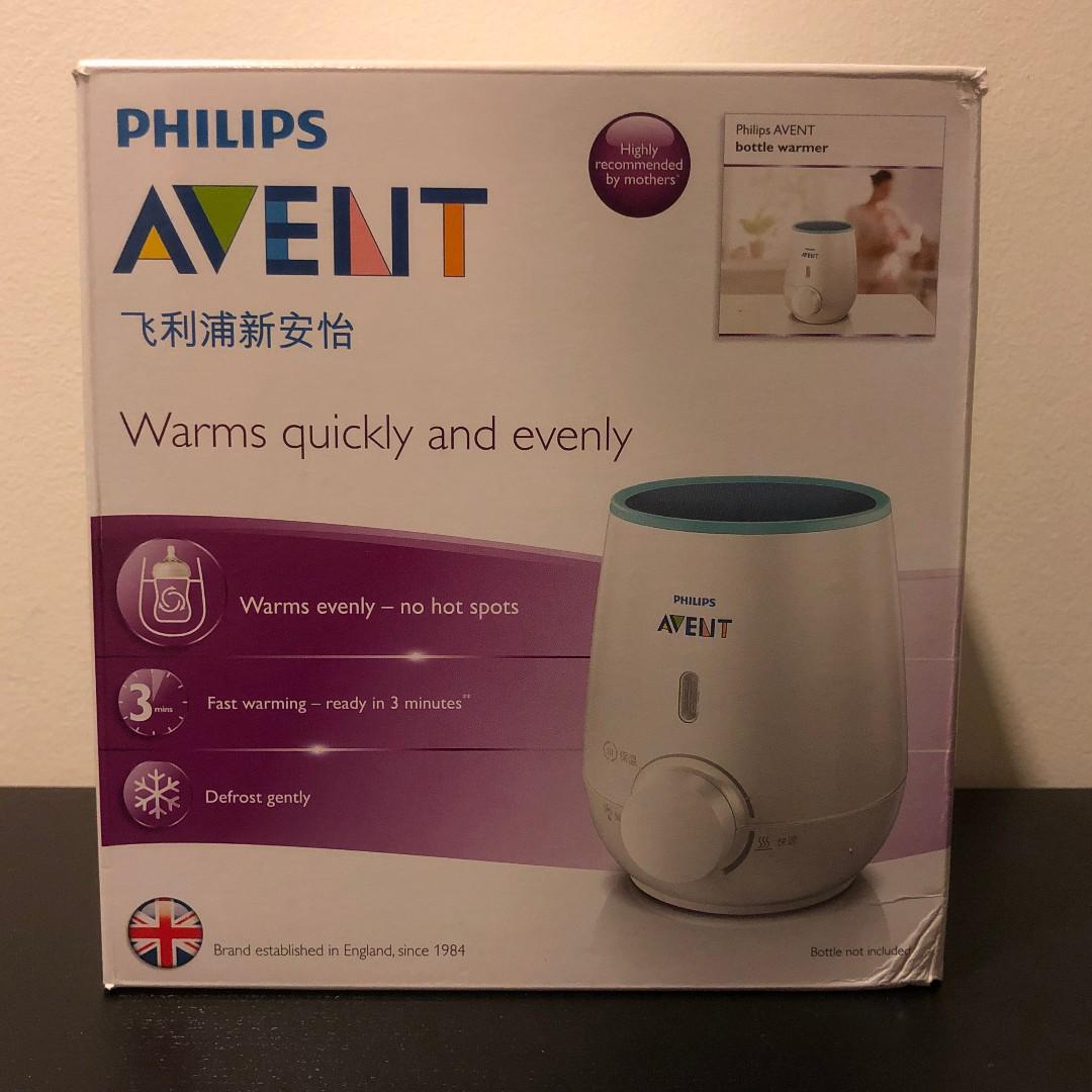 Philips Avent Bottle Warmer Babies Kids Nursing Feeding On