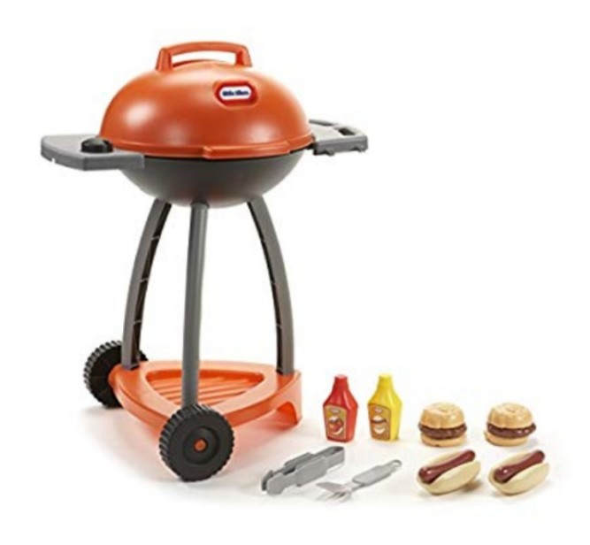 little tikes barbecue grill set