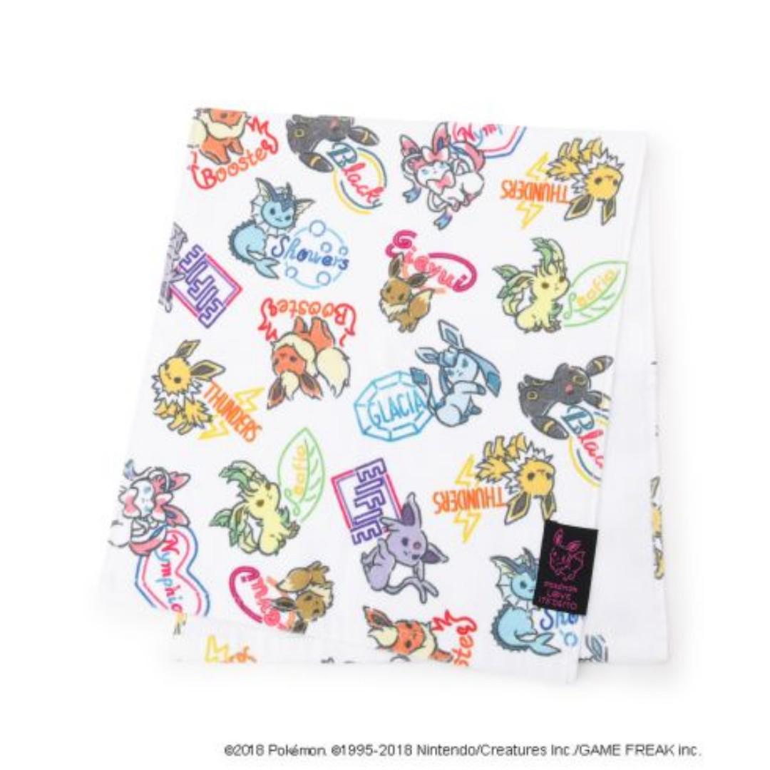 Pokemon Love Its Demo Face Towel Eevee And Friends Pre Order Entertainment J Pop On Carousell