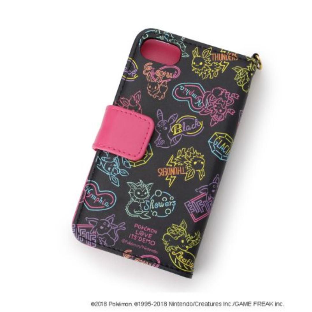 Pokemon Love Its Demo Pocketbook Type Iphone Case Eevee And Friends Pre Order Entertainment J Pop On Carousell