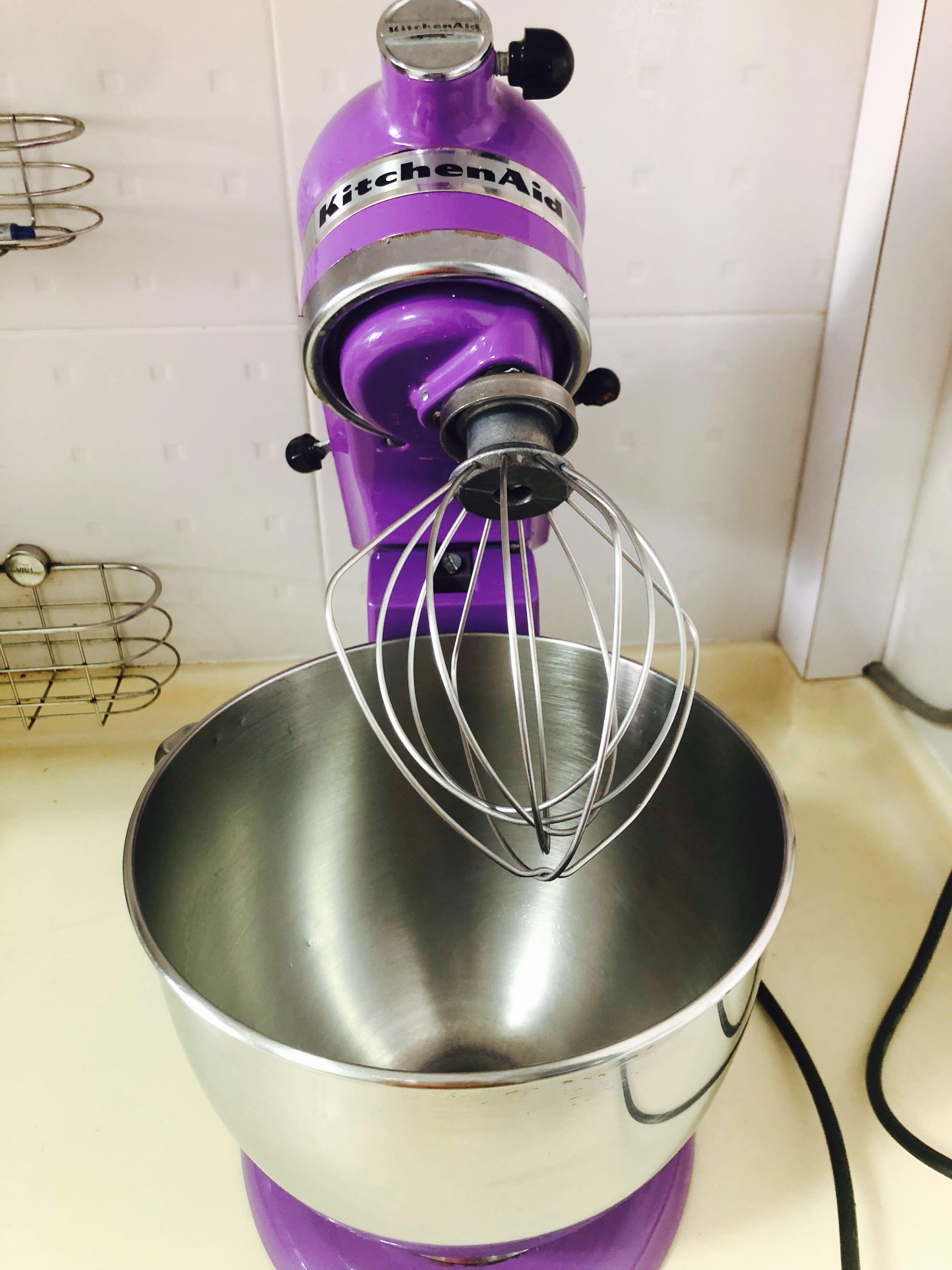 purple kitchenaid stand mixer