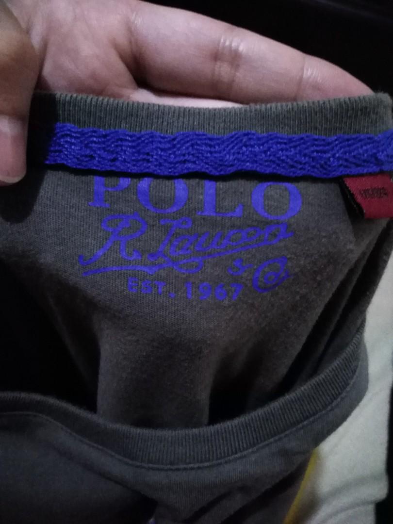 Ralph lauren (Category: Tshirts & Polo Shirts ) located in Pasig City. Submitted by cmemo (Listing ID 183577396, Image 3). Description: Pre loved personal used Kindly see pics gor measurements.