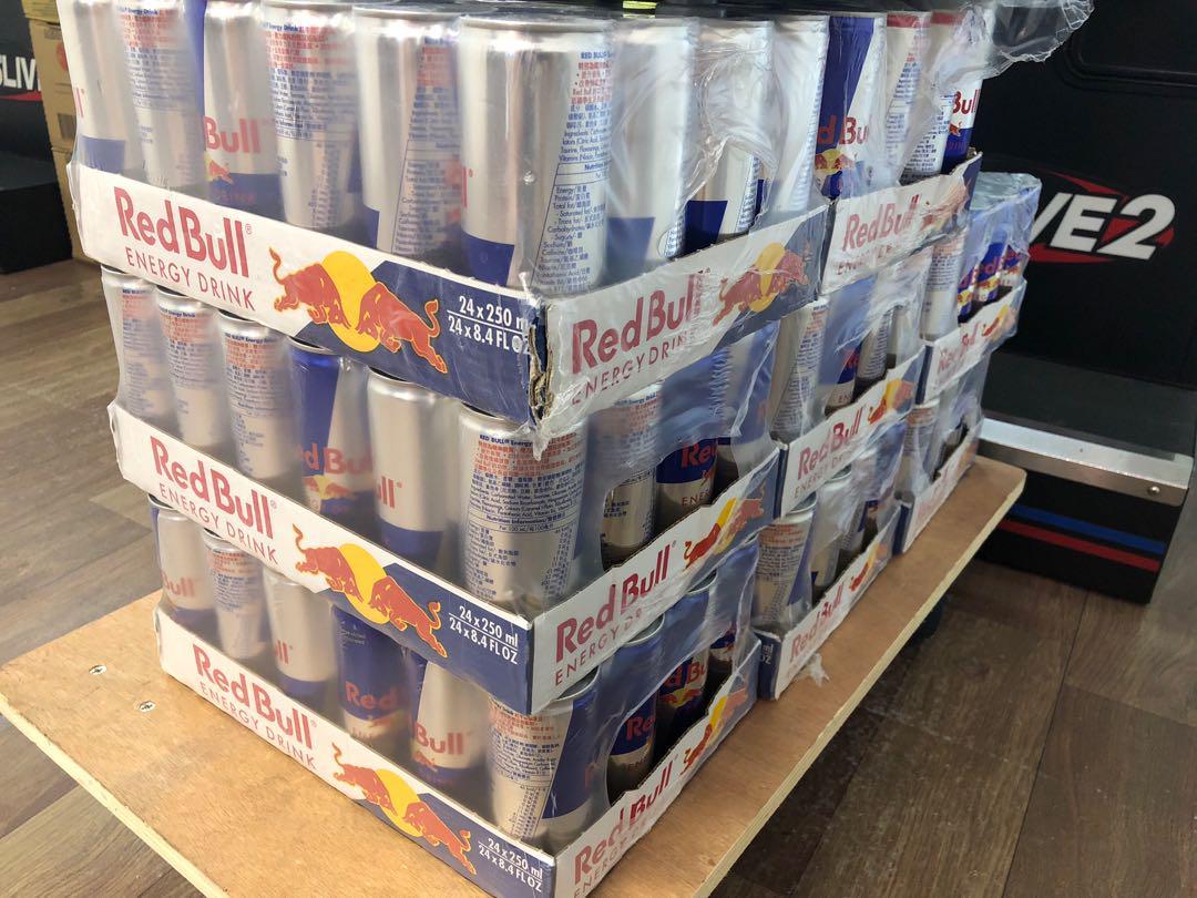 Red Bull 一箱24罐 嘢食 嘢飲 包裝食物 即食食物 Carousell