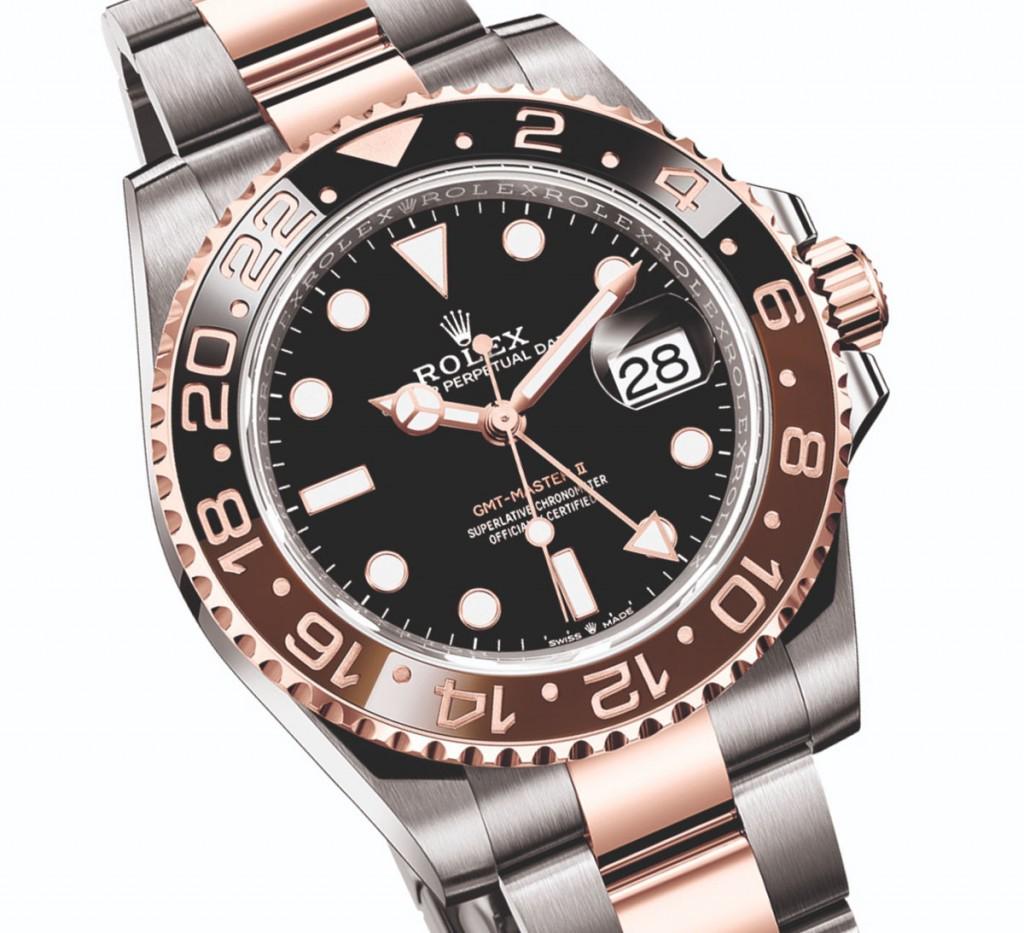 rolex root beer two tone