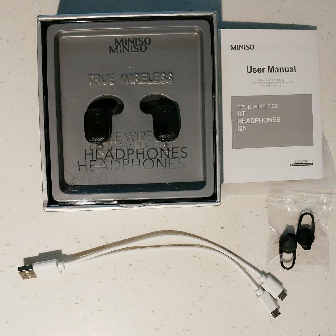 miniso wireless earbuds