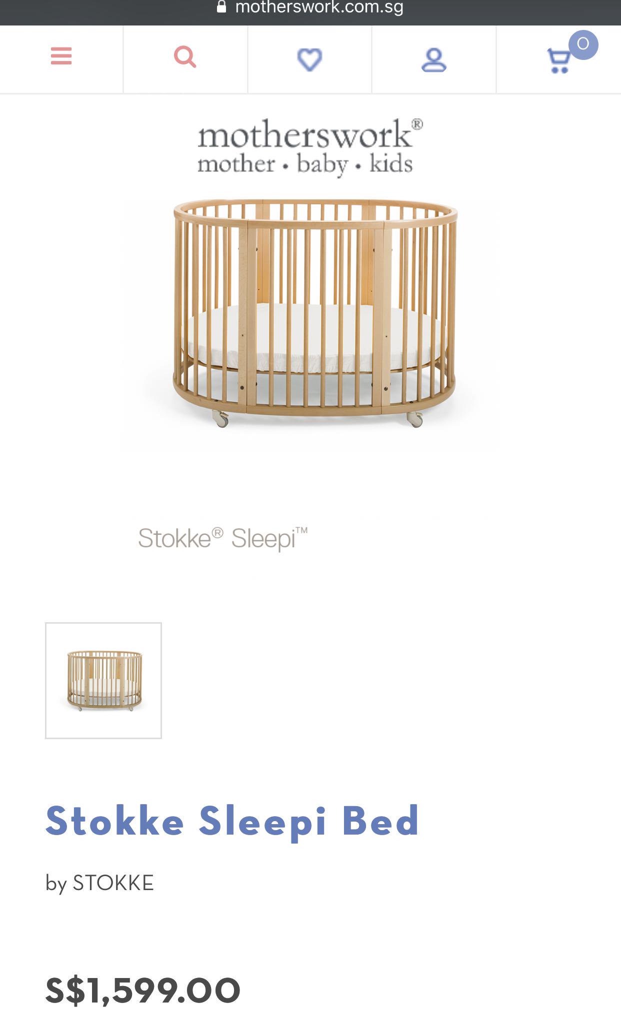 stokke sleepi crib mattress