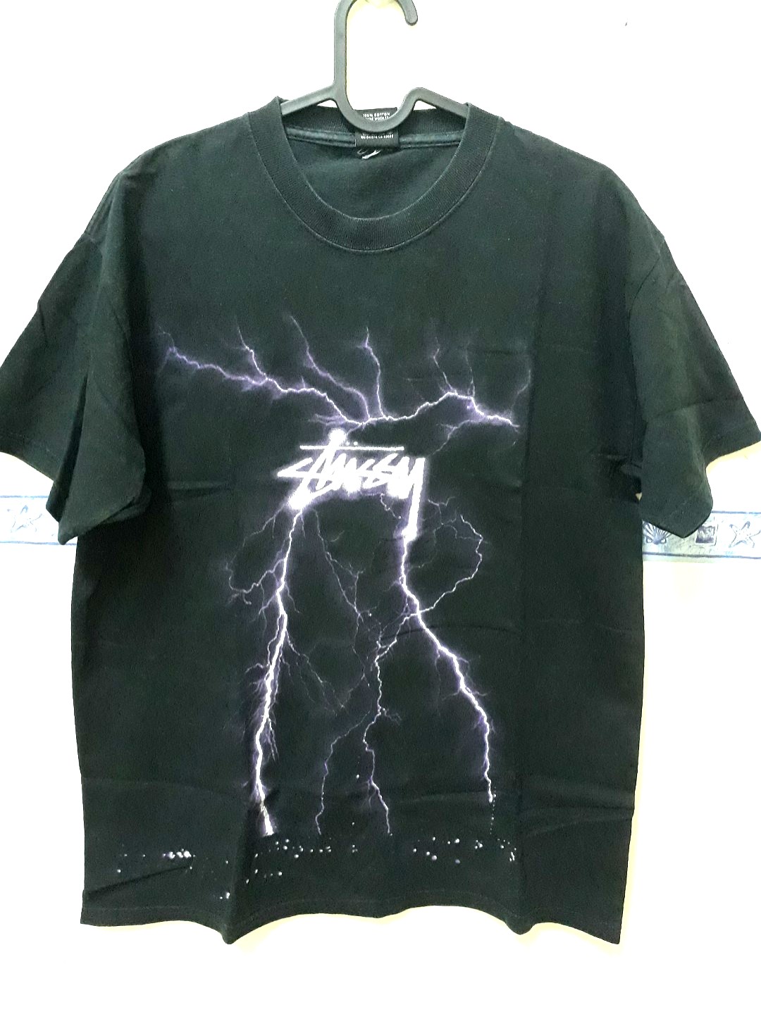 stussy lightning t shirt