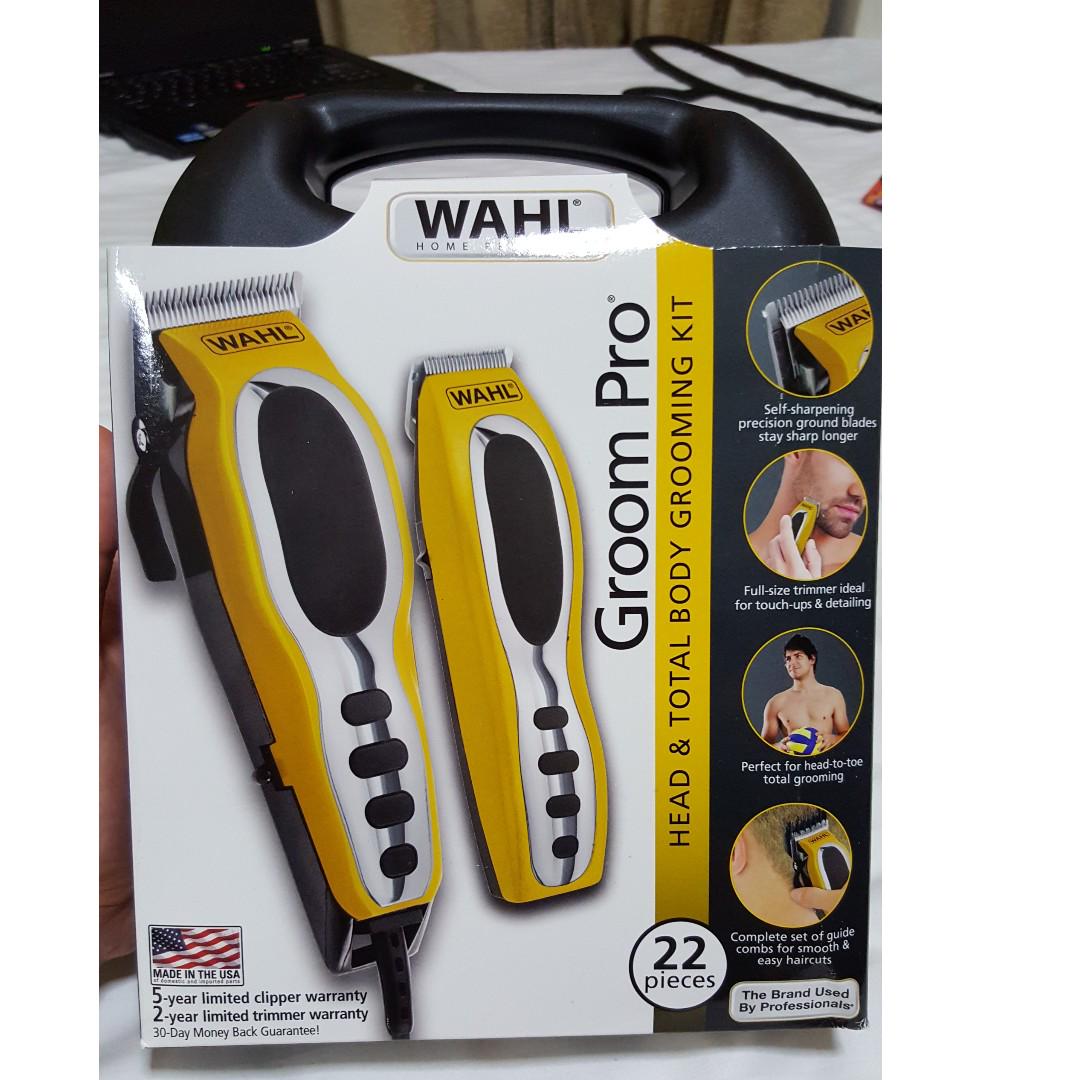 Wahl groom pro best sale total body grooming kit