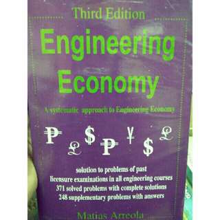Engineering Economy 3rd ed Arreola Book Textbook