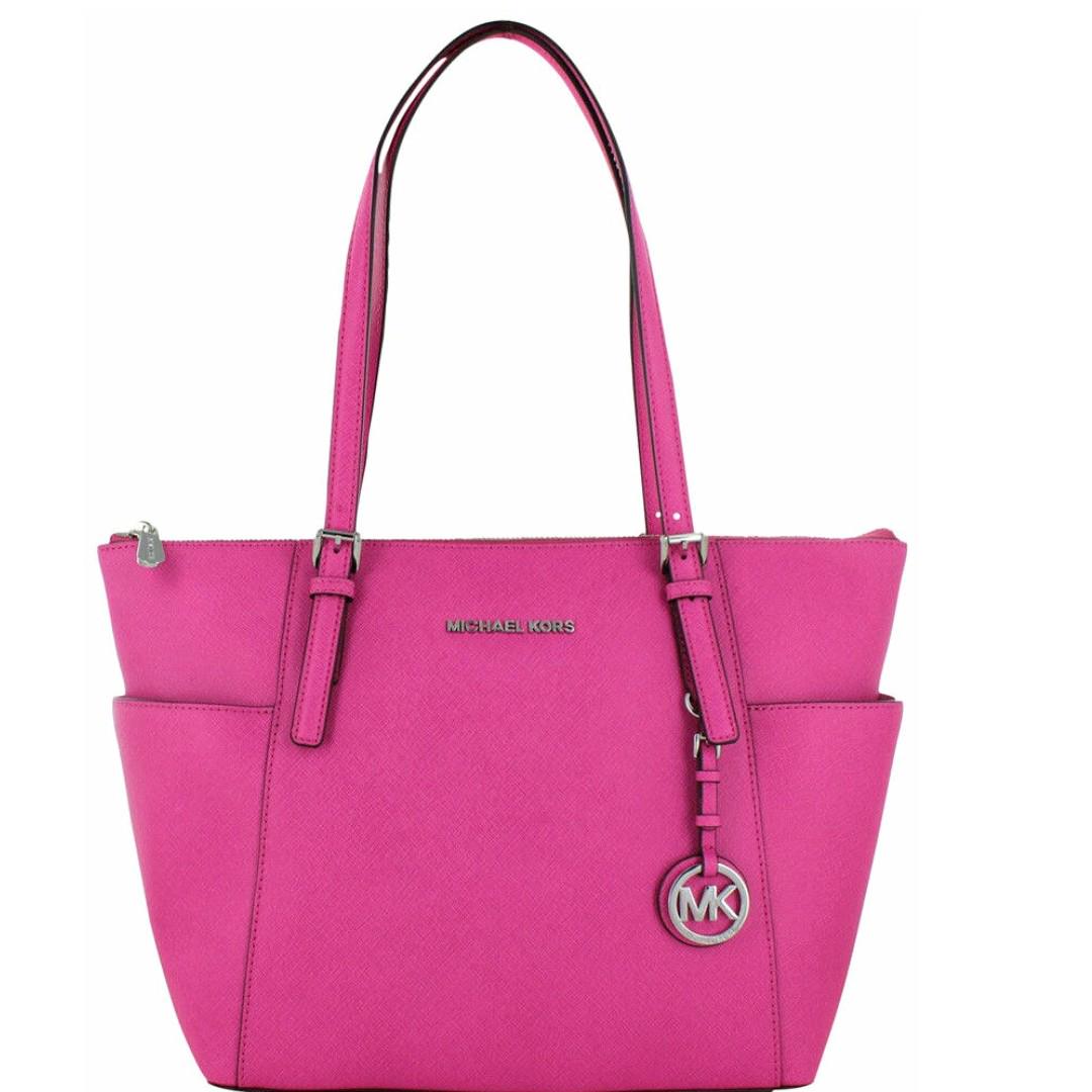 Mk jet set east west top zip tote sale