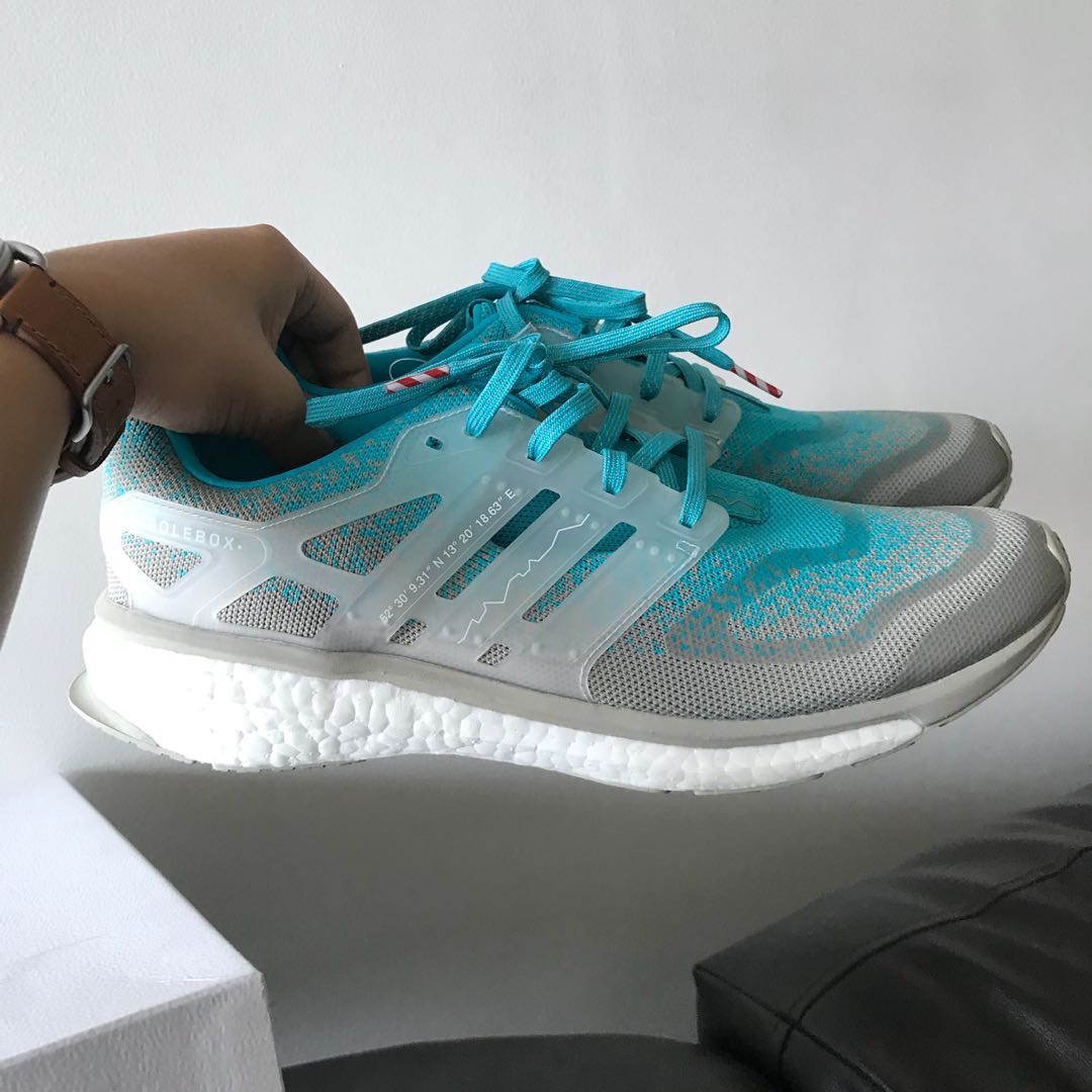 Adidas energy boost x packer x solebox Men s Fashion Footwear Sneakers on Carousell