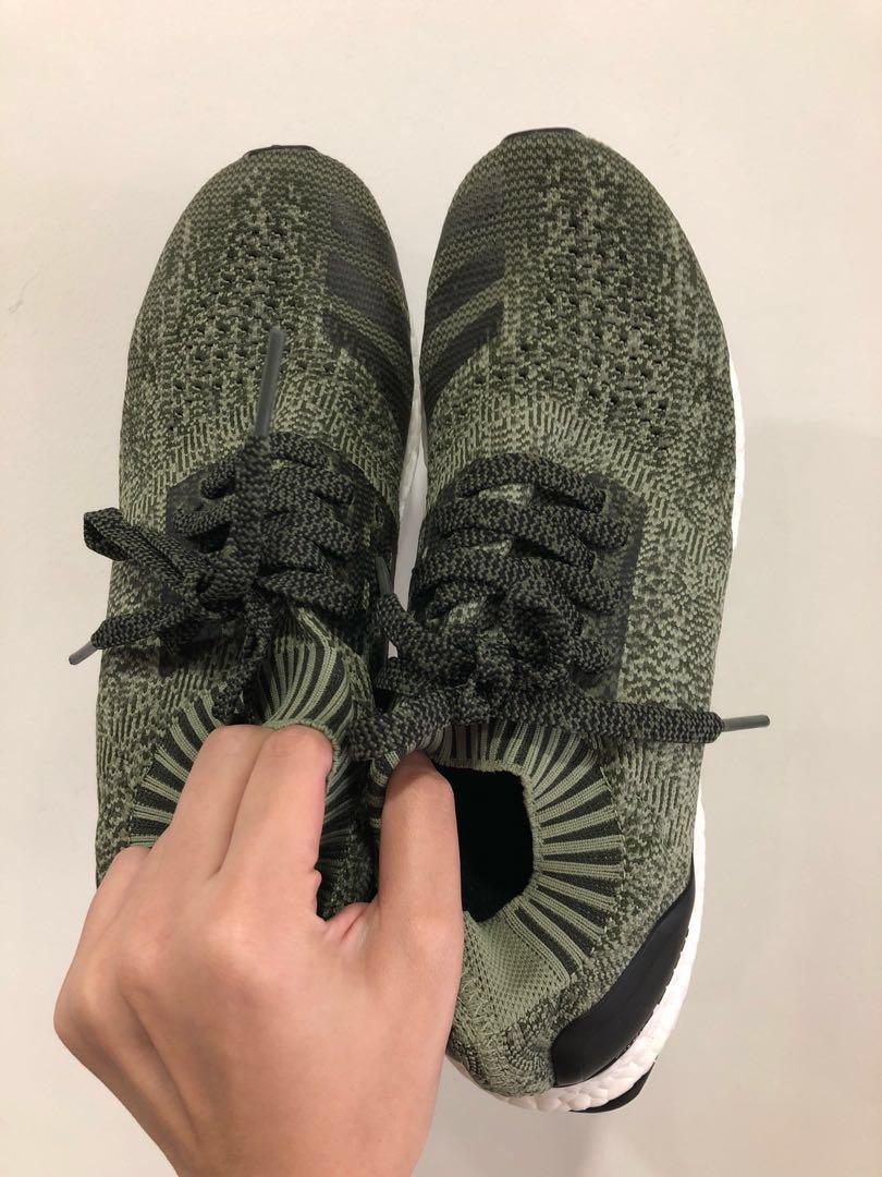 Ultra boost uncaged olive green cheap
