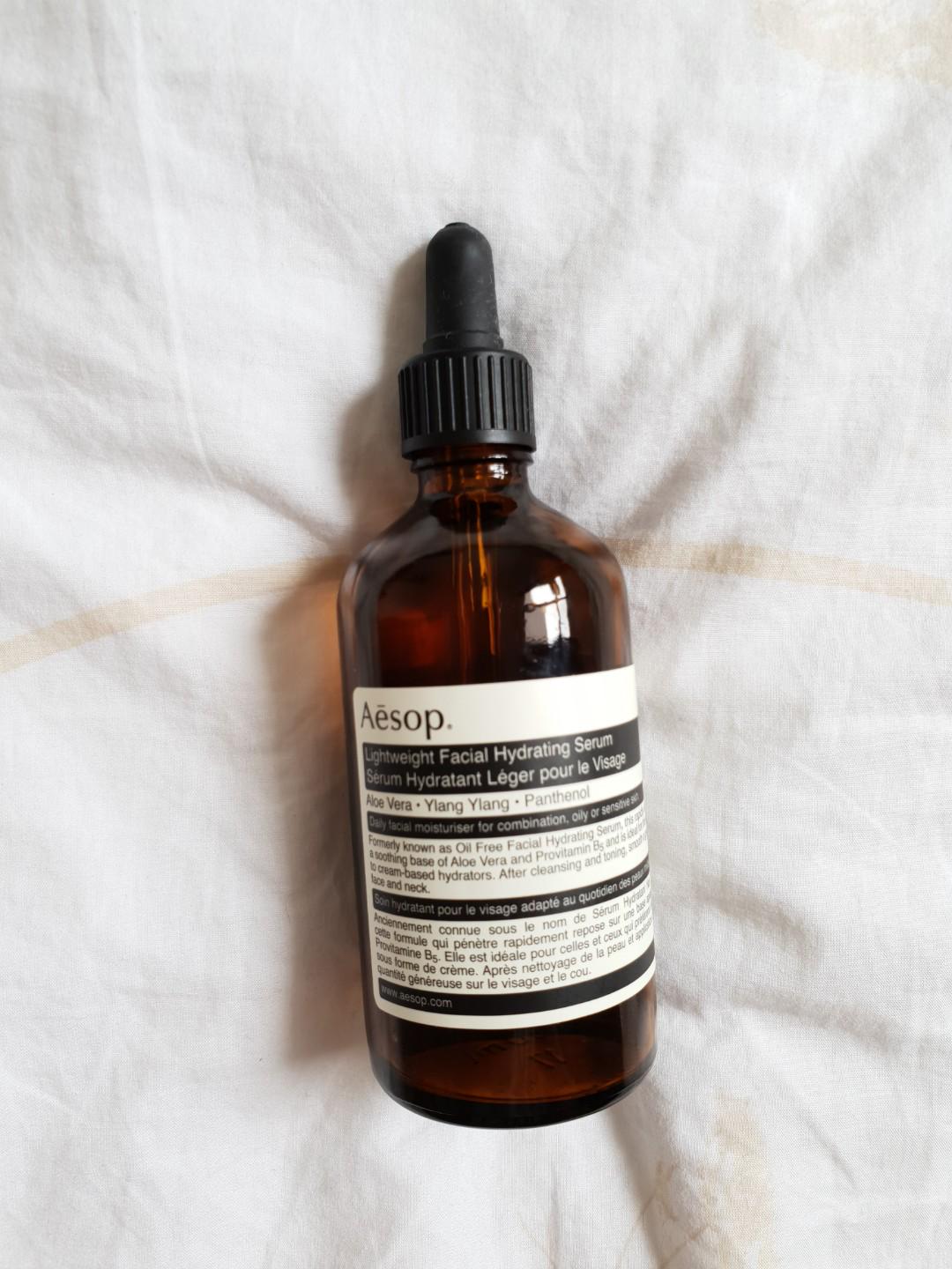 lightweight facial hydrating serum