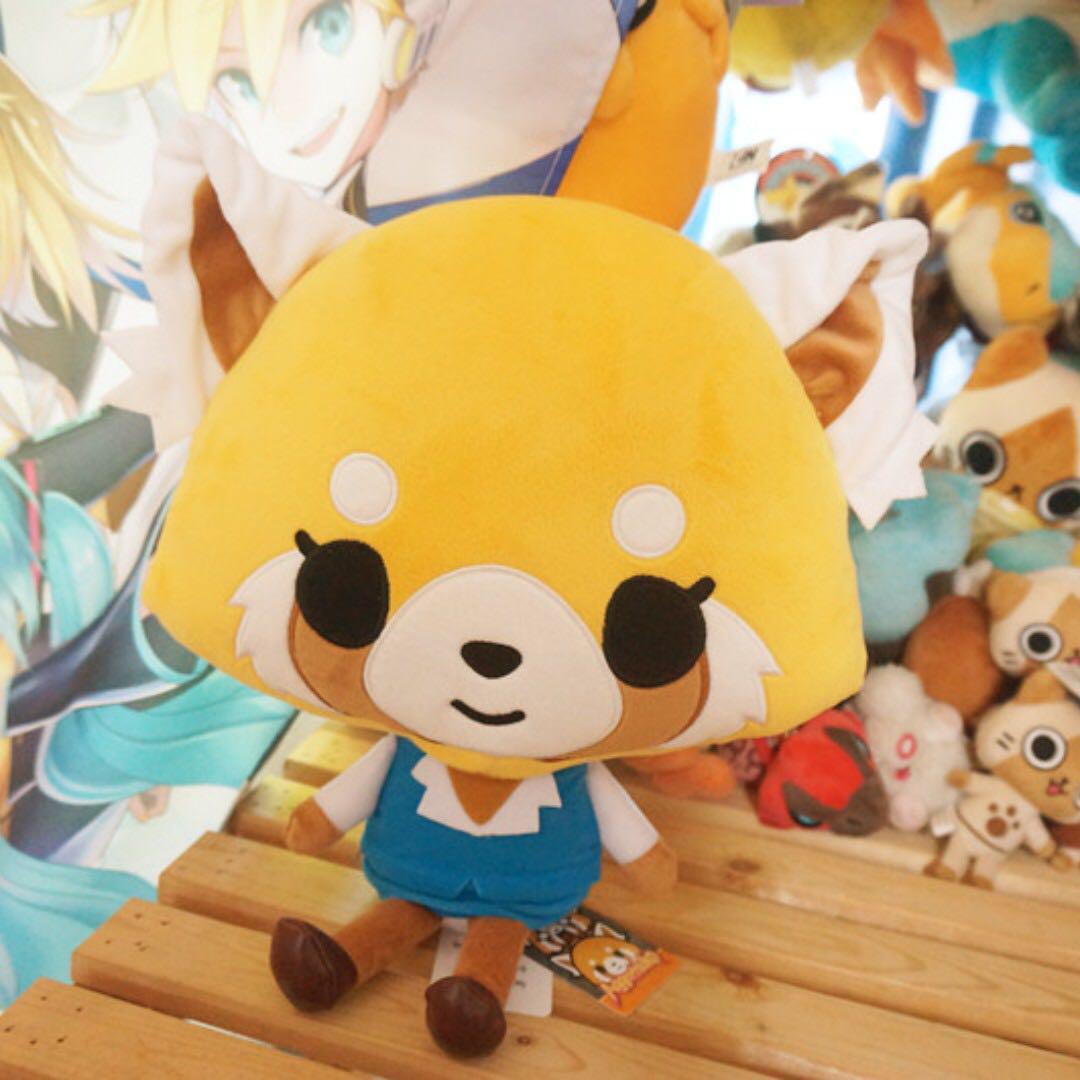 Aggretsuko Retsuko Plush Toy Official Goods Sanrio