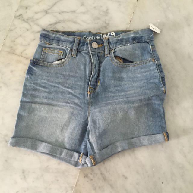 Size 14 women's denim shorts clearance