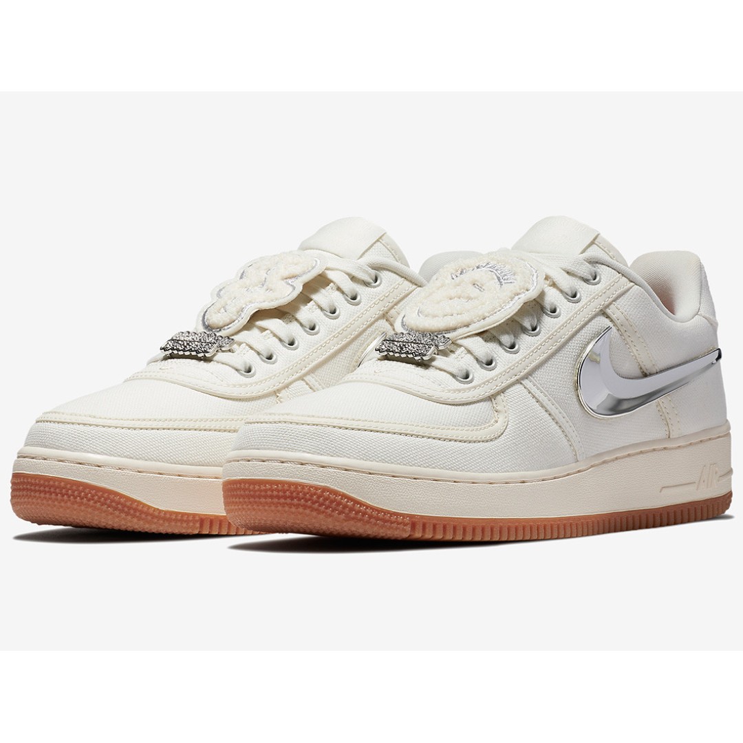 Travis scott x air force 1 sail clearance
