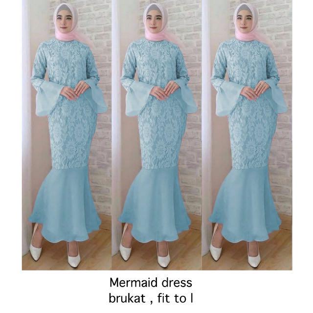 baju dress mermaid