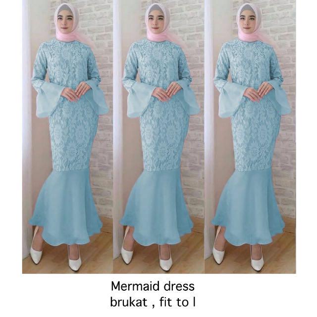 baju dress mermaid