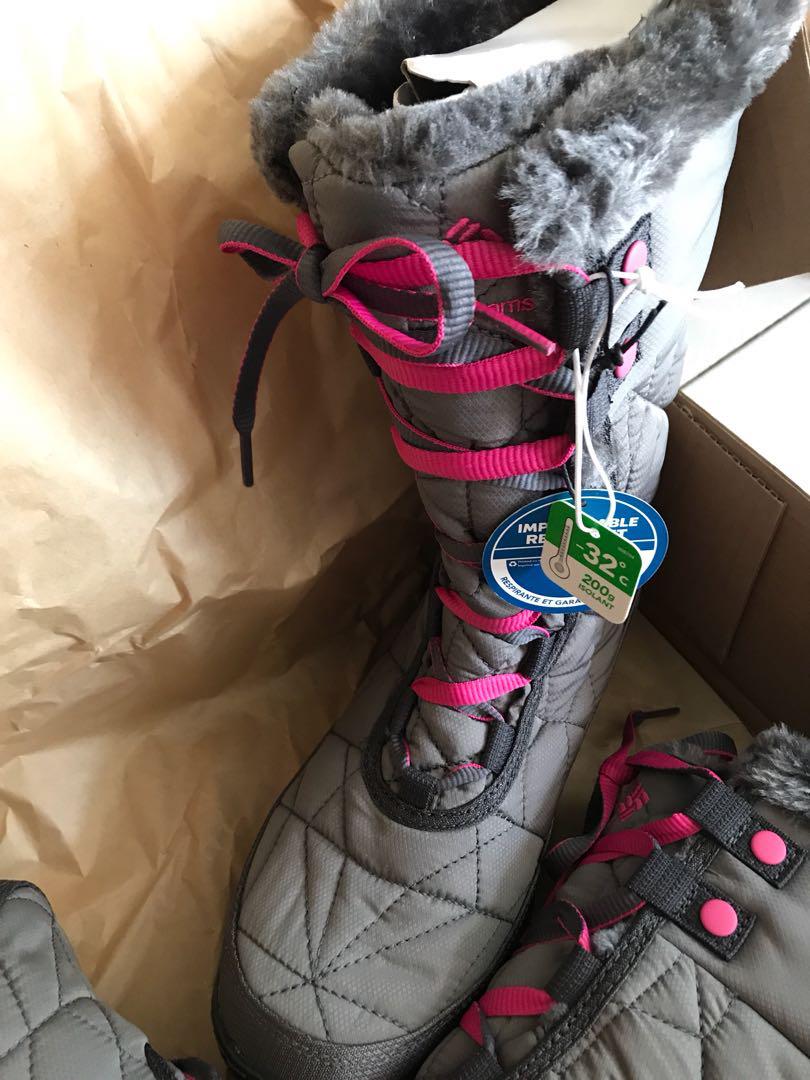 Columbia Youth Minx Mid II Waterproof Omni Heat Women s Fashion Activewear on Carousell