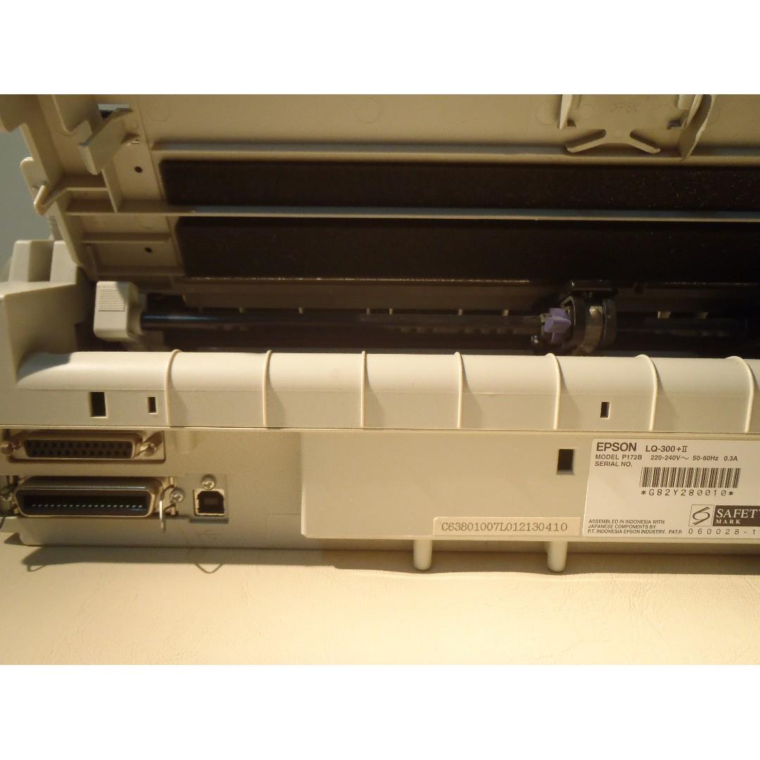 Complete Set Of Epson Lq 300 Ii Dot Matrix Printer In Retail Box Computers Tech Printers Scanners Copiers On Carousell