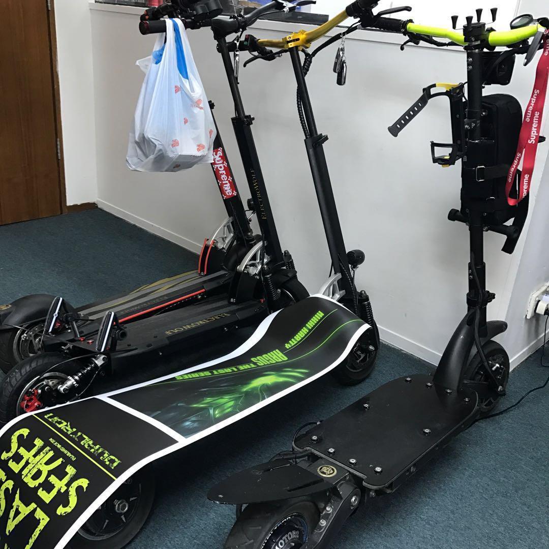 Deck sticker and stem sticker for Electric Scooter Sports Equipment