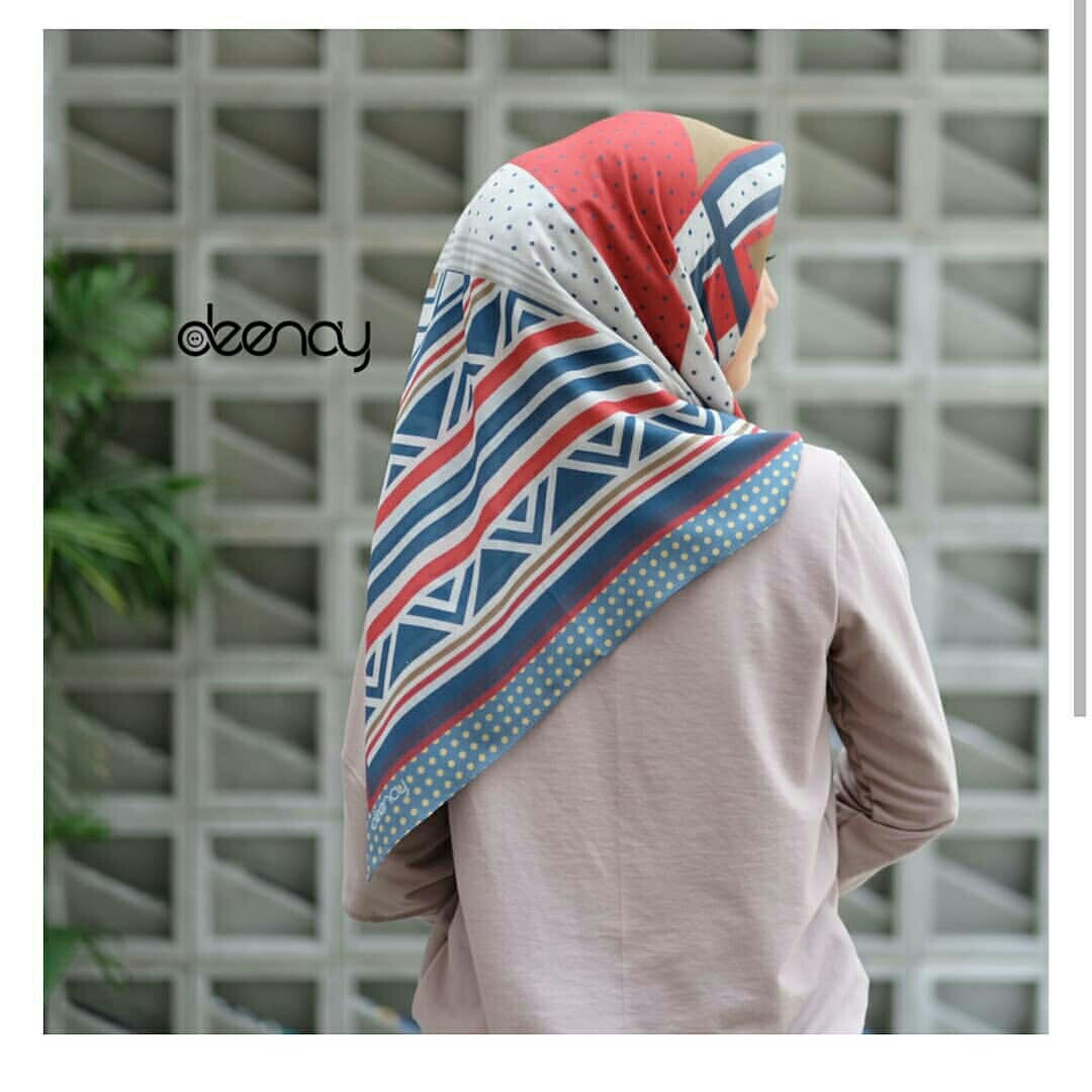Deenay Voal Original Kerudung Motif 03 Olshop Fashion Olshop