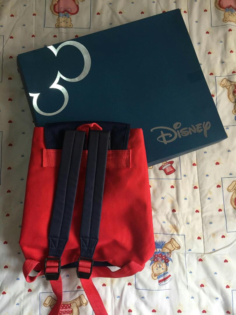 DISNEY MINNIE MOUSE Red Backpack (Category: Diaper Bags & Wetbags) located in Quezon City. Submitted by twinkle97 (Listing ID 183741238, Image 2). Description: Brand new With box Bought from Hongkong Disneyland Very pretty 😍.