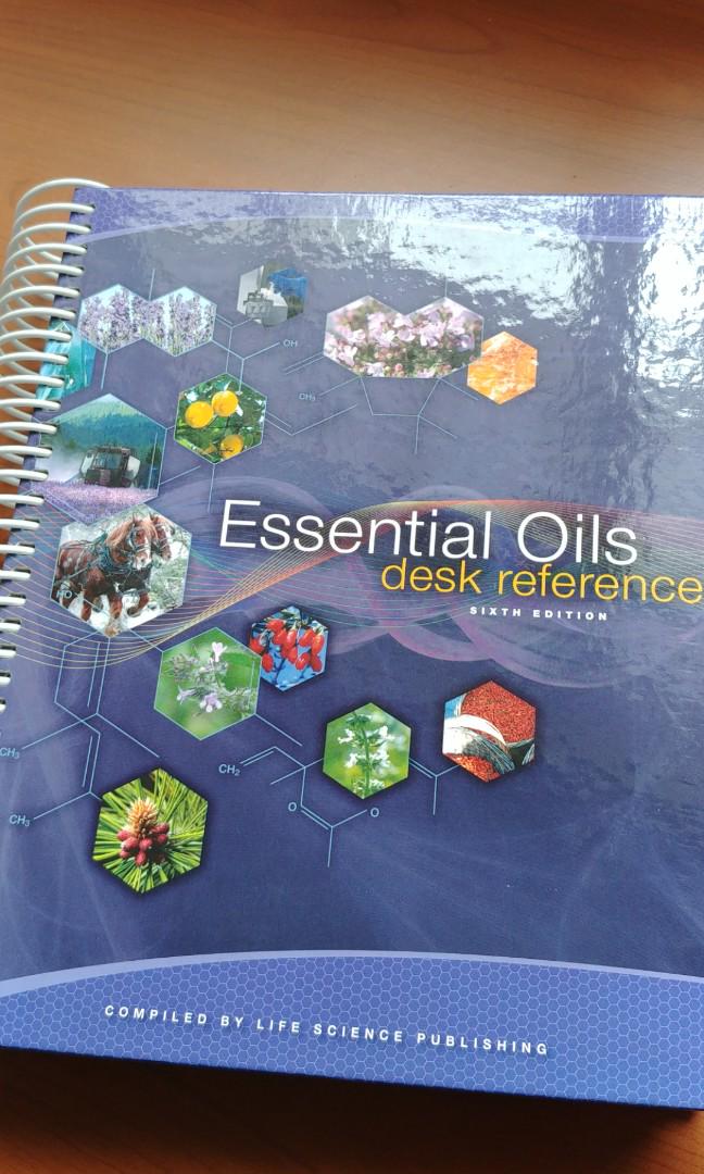 Essential Oils Desk Reference Books Stationery Non Fiction On