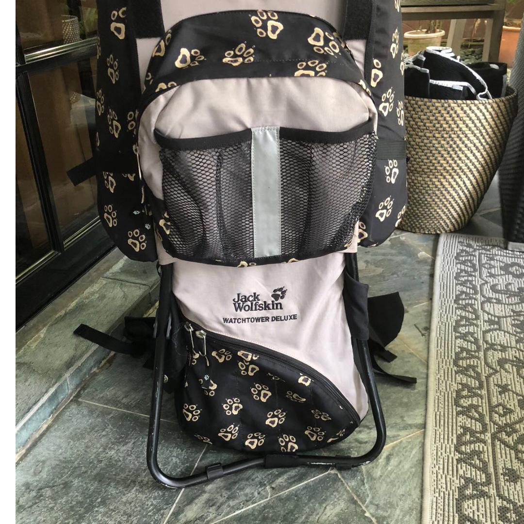 jack wolfskin watchtower deluxe baby carrier