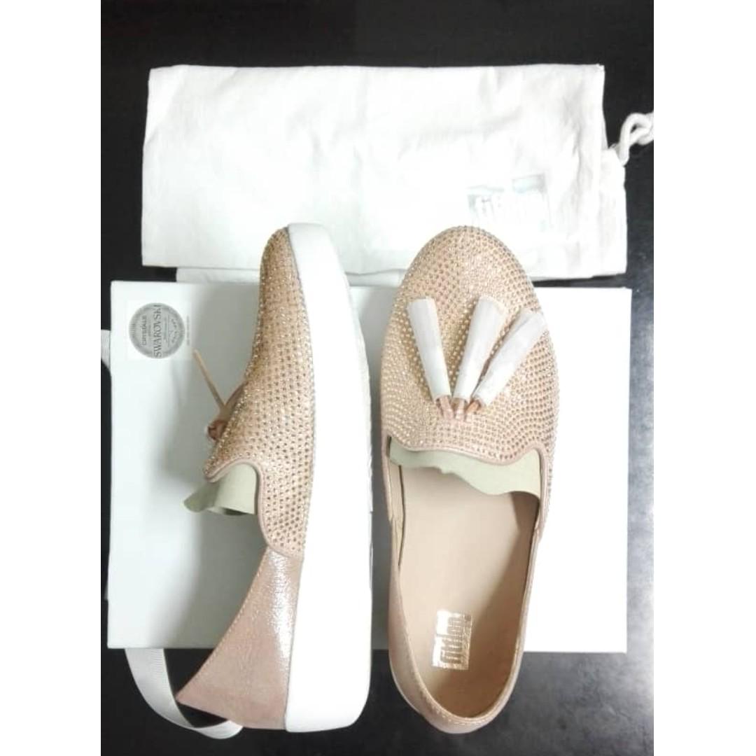 Swarovski crystal fitflops cheap