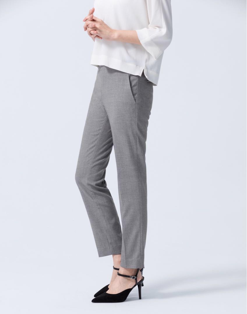 ankle length formal pants for ladies