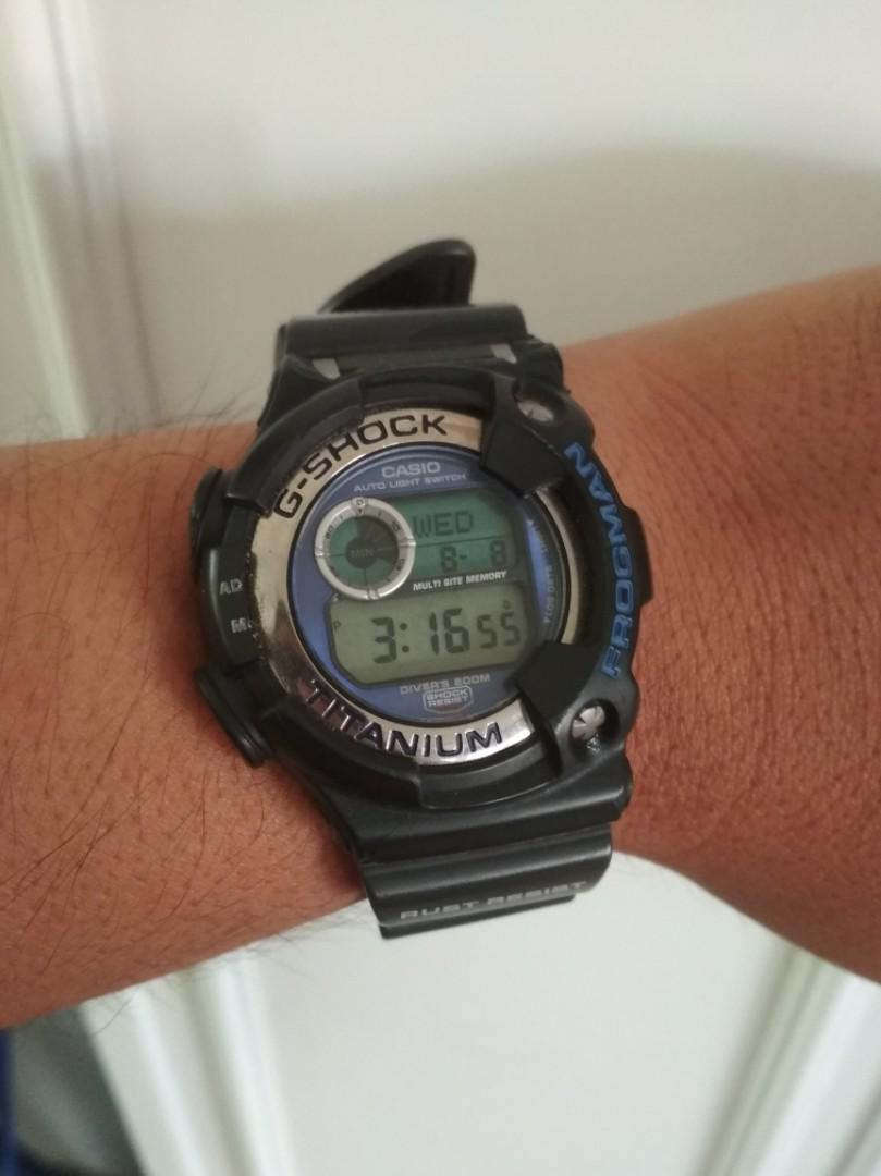 G SHOCK FROGMAN vintage dw9900 Men s Fashion Watches Accessories Watches on Carousell