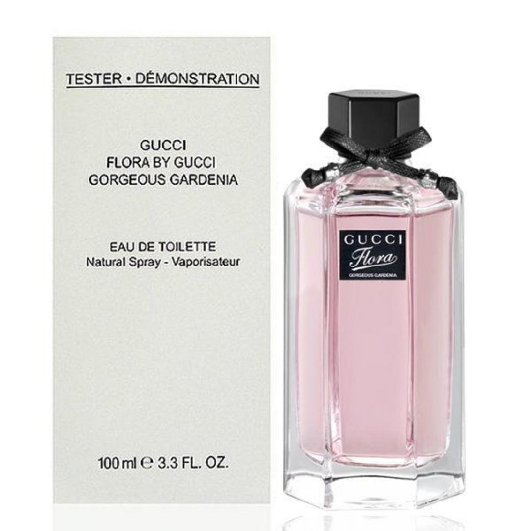 Gucci Flora Gorgeous Gardenia 100ml Tester Health Beauty Perfumes Deodorants On Carousell