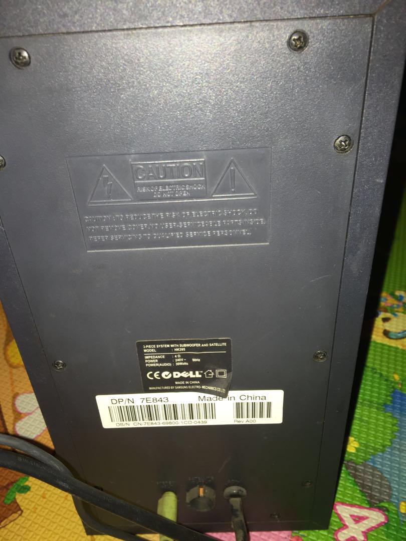 Harmon Kardon / Dell subwoofer, Audio, Soundbars, Speakers & Amplifiers