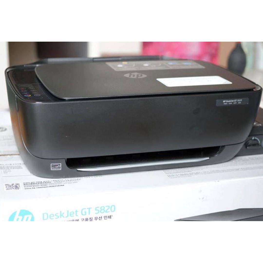 HP DeskJet GT 5820 All in One Wireless Document Printer Scanner M2Q28A