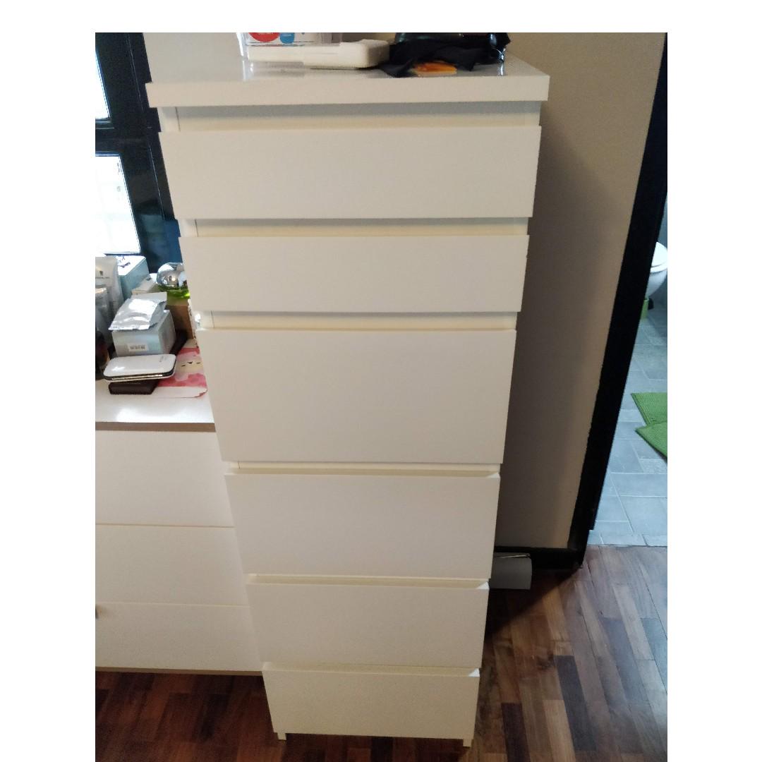 Tall malm drawers discount