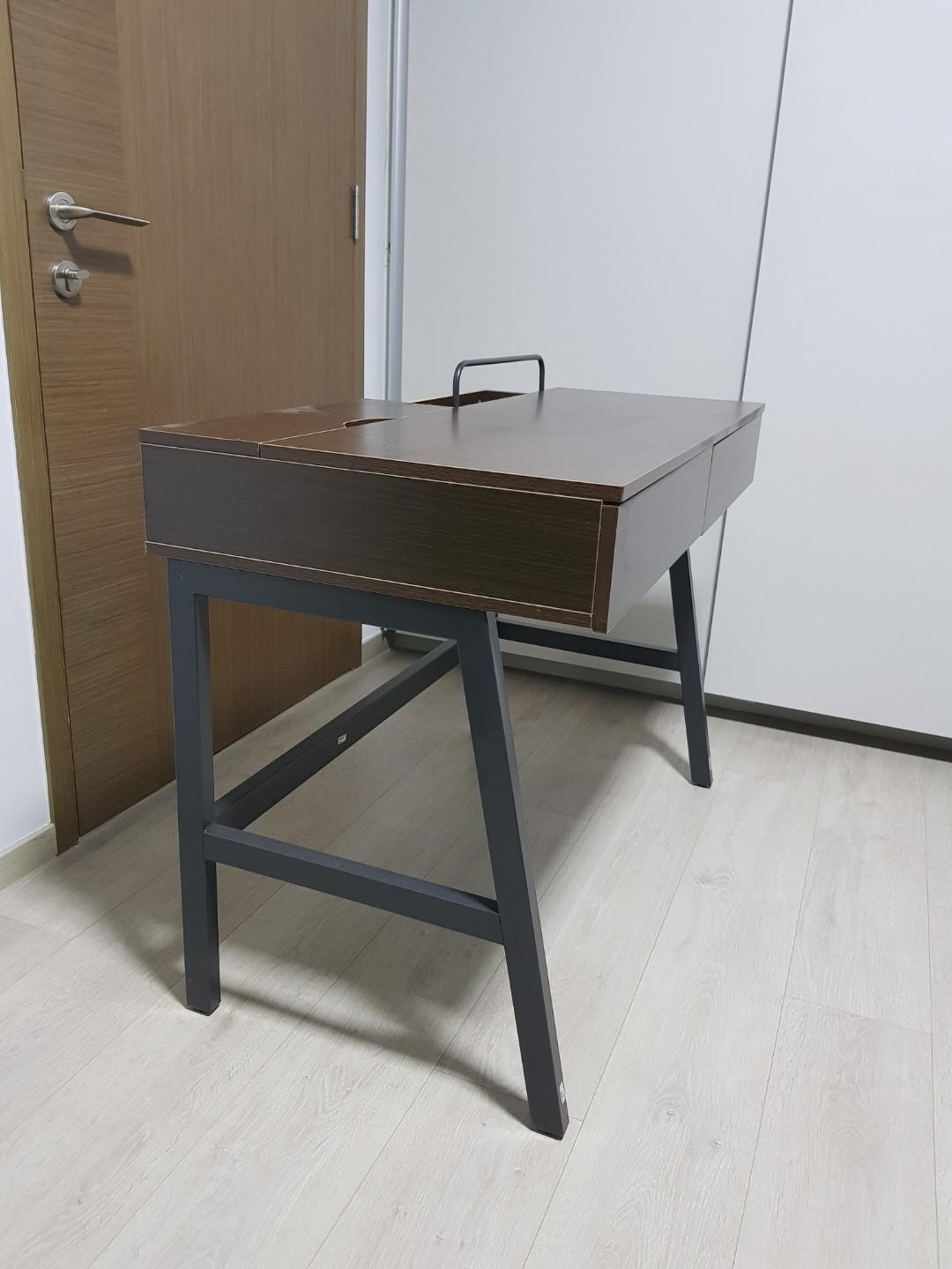 Industrial computer table, Furniture & Home Living, Furniture, Tables