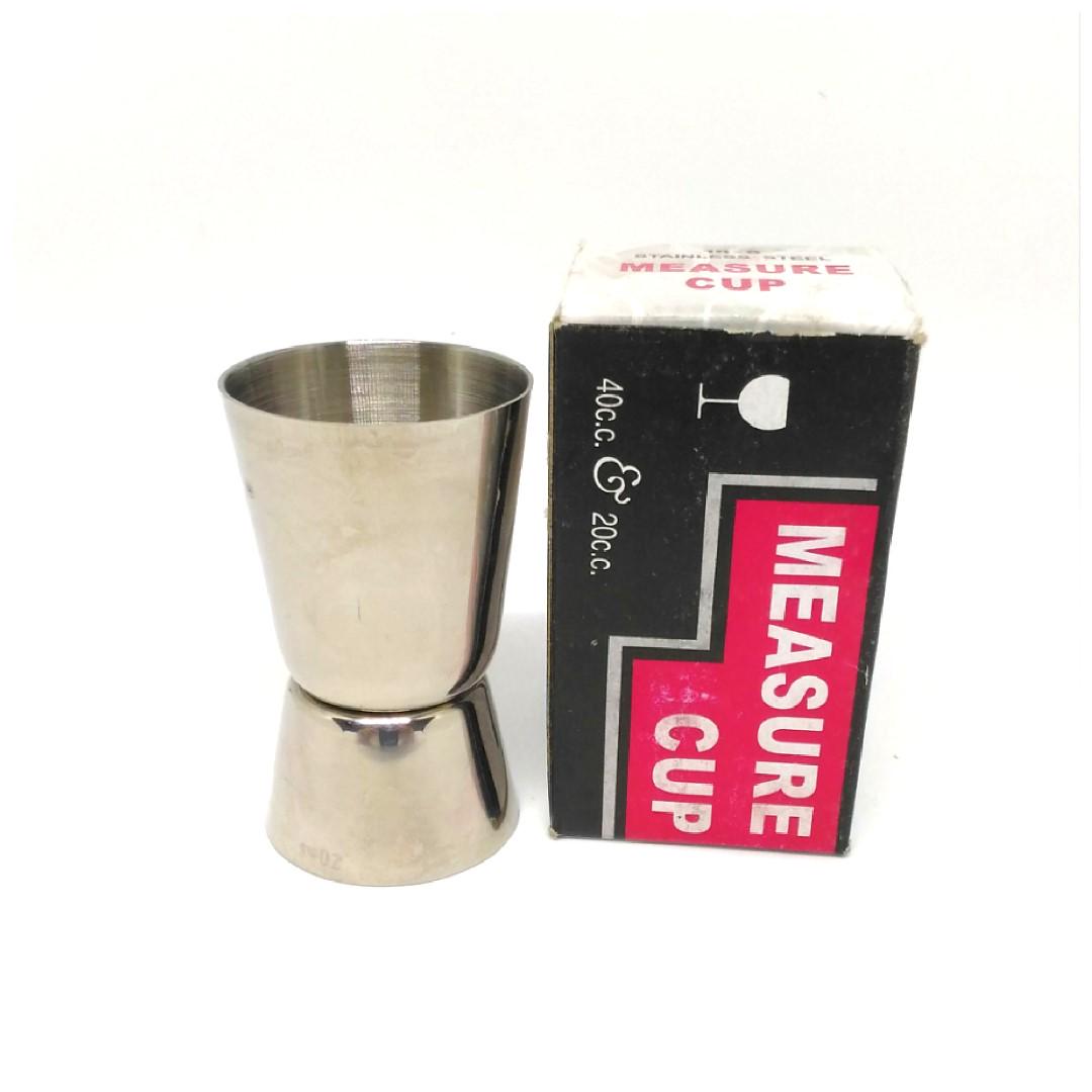Jigger Measuring Cup Gelas Ukur Stainless Steel Kitchen And Appliances Di Carousell 1747
