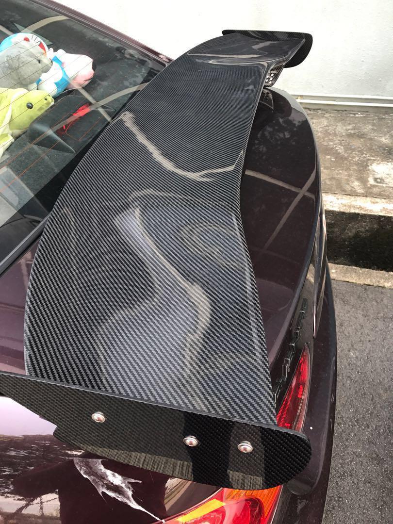 Fake Racing Wing Js racing GT wing (replica), Car Accessories, Accessories on Carousell