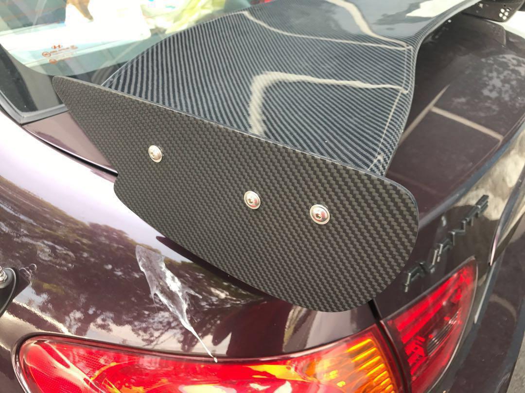 Fake Racing Wing Js racing GT wing (replica), Car Accessories, Accessories on Carousell