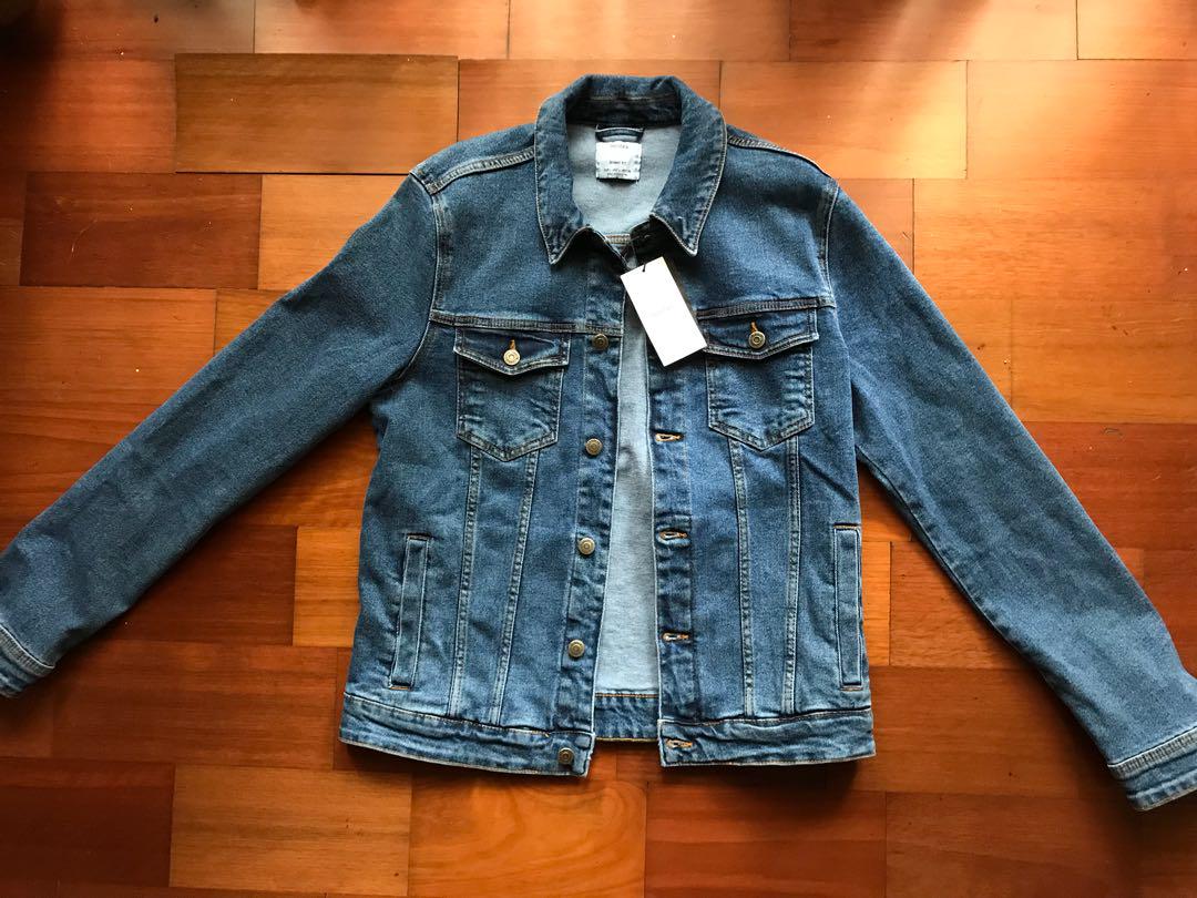 denim flight jacket
