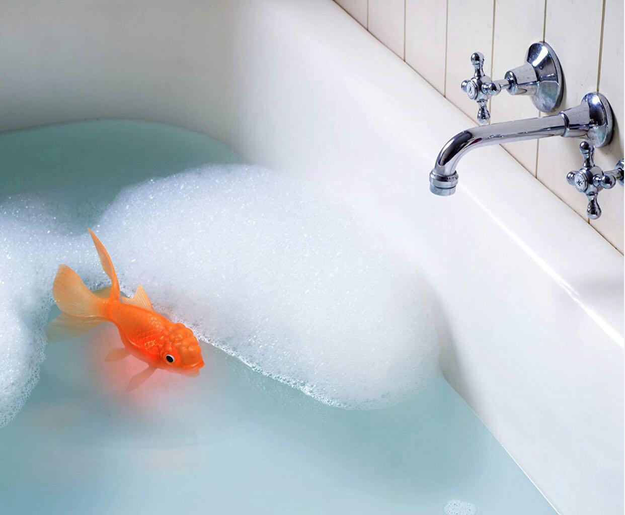 KOI TOY lights Up Bath Goldfish, Babies & Kids, Infant Playtime on