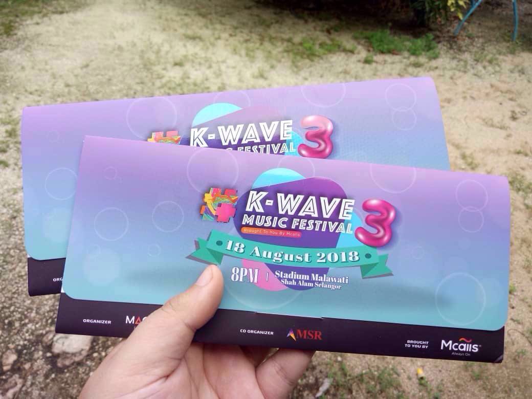 Kwave 3 Music Festival In Malaysia Ticket Seat Zone S Seat Side By Side Tickets Vouchers Event Tickets On Carousell