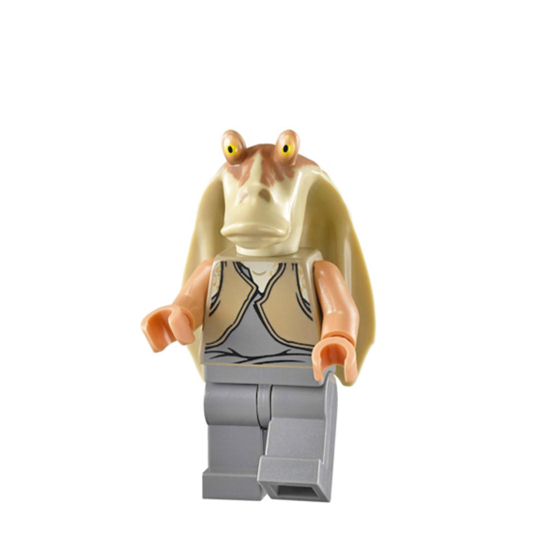 Lego Star Wars Jar Jar Binks Minifigure Toys Games Bricks Figurines On Carousell
