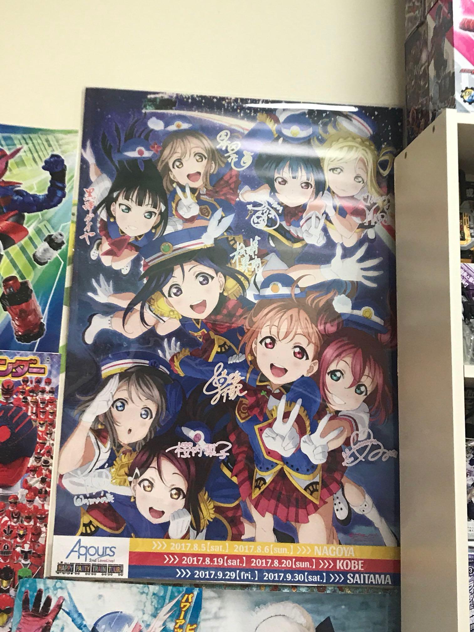 Love Live Sunshine Aqours Happy Party Train Tour Saitama T-Shirt Free Size L